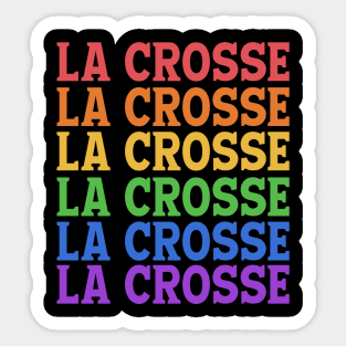 LA CROSSE CITY Sticker